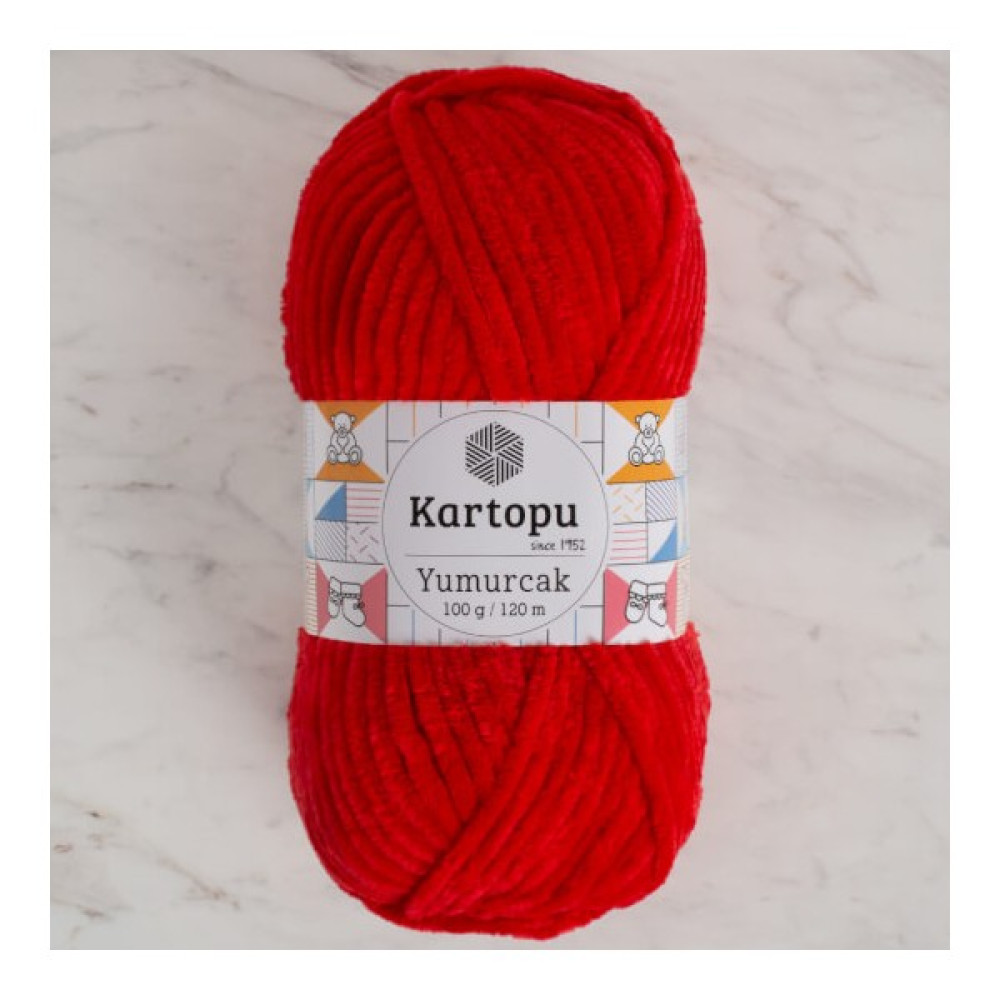 Kartopu Yumurcak K165 5 Adet Kadife Ip Açık Kırmızı Oyun & Hobi Fiyatı