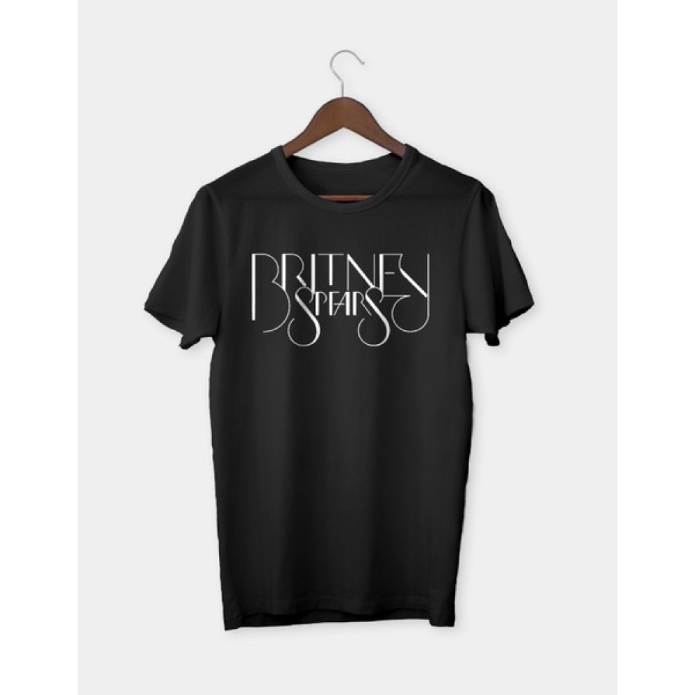 Karya Butik Britney Spears Baskili Unisex Siyah Tişört Erkek T-shirt Fiyatı