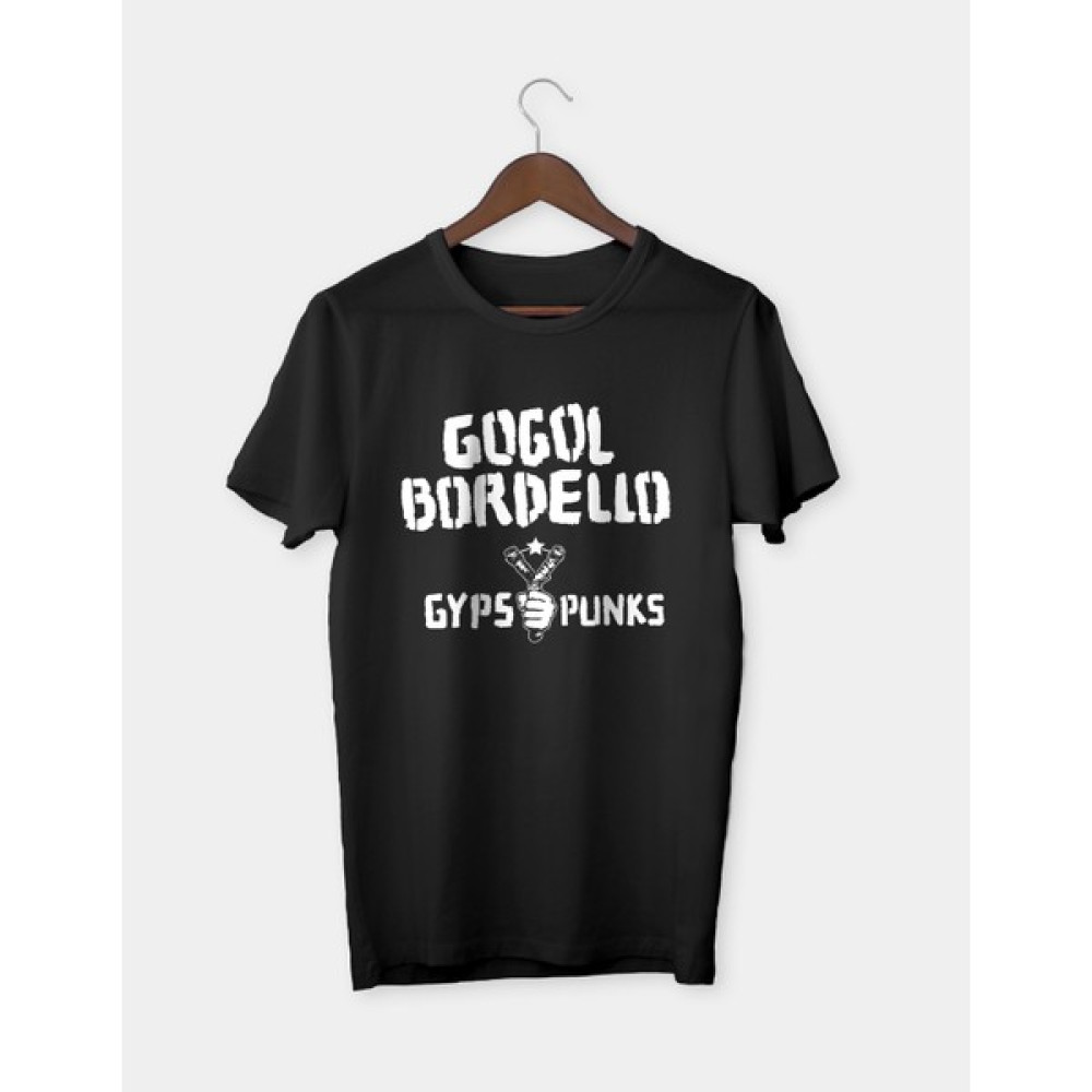 Karya Butik Gogol Bordello Baskili Unisex Siyah Tişört Erkek T-shirt Fiyatı