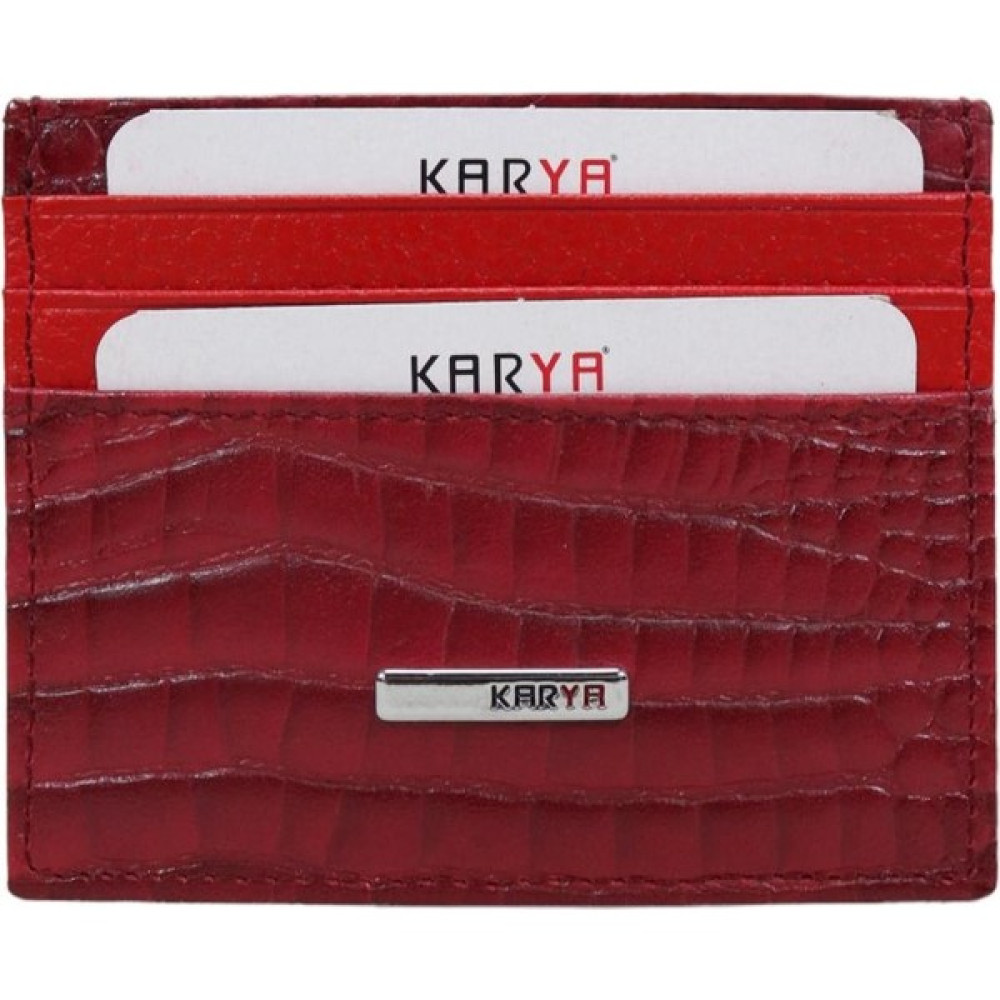 Karya Deri Unisex %100 Hakiki Deri Kartlık Cüzdan 00410 Bayan Cüzdan Fiyatı