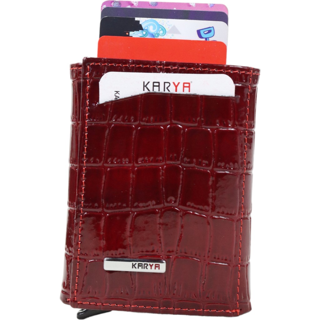 Karya Deri Unisex Mekanizmalı Kartlık Cüzdan 00600 Diğer Fiyatı