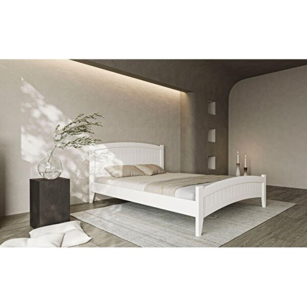 Karya Modern İnci Beyaz Çift Kişilik Karyola 150X200 - 150 x 200 cm Karyola Fiyatı