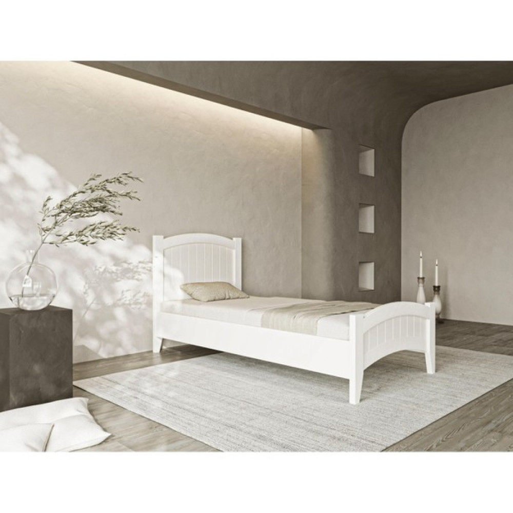 Karya Modern İnci Beyaz Tek Kişilik Karyola 100X200 - 100 x 200 cm Karyola Fiyatı