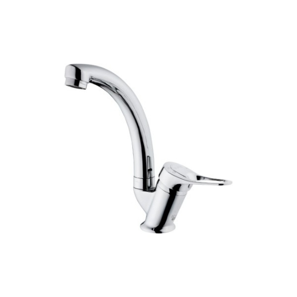 Kas Zirkonyum Kuğu Lavabo Bataryası - Gümüş Bataryalar & Musluklar Fiyatı