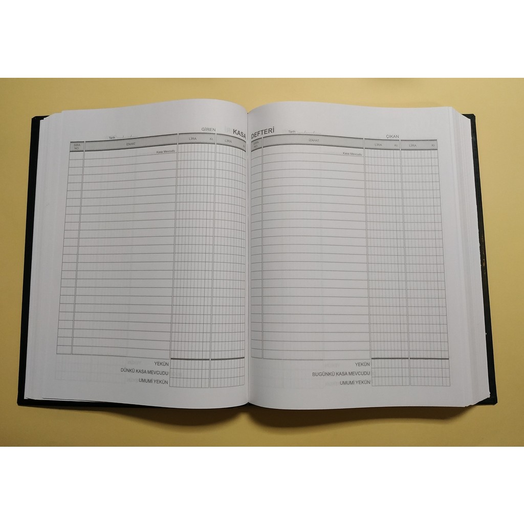 Kasa Defteri 20X28 320 Yaprak - standart Defter & Kağıt Ürünleri Fiyatı