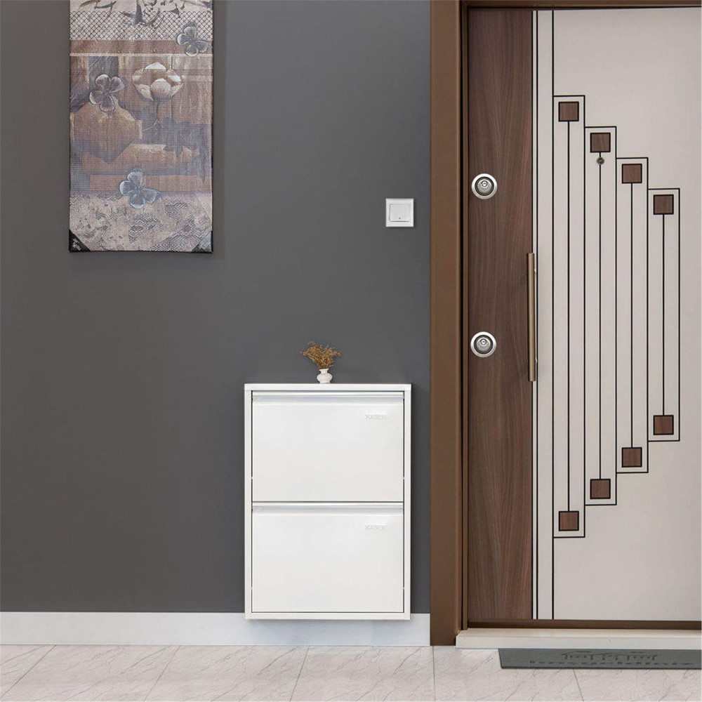 Kaser Beyaz İkili Ayakkabılık (DC-071-B) Oto, Bahçe, Yapı Market Fiyatı