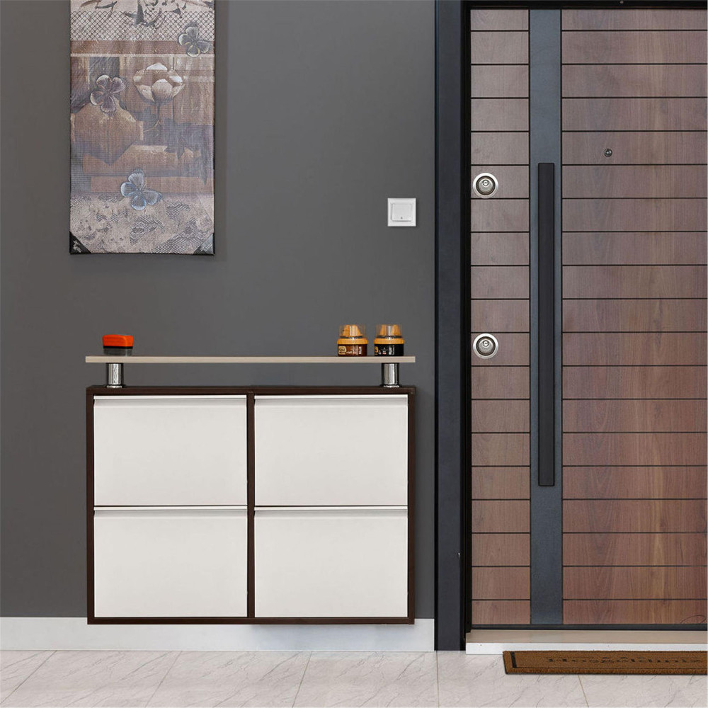 Kaser Kahve Rengi Krem 2+2' Li Ayakkabılık (DC-075-KK) Oto, Bahçe, Yapı Market Fiyatı
