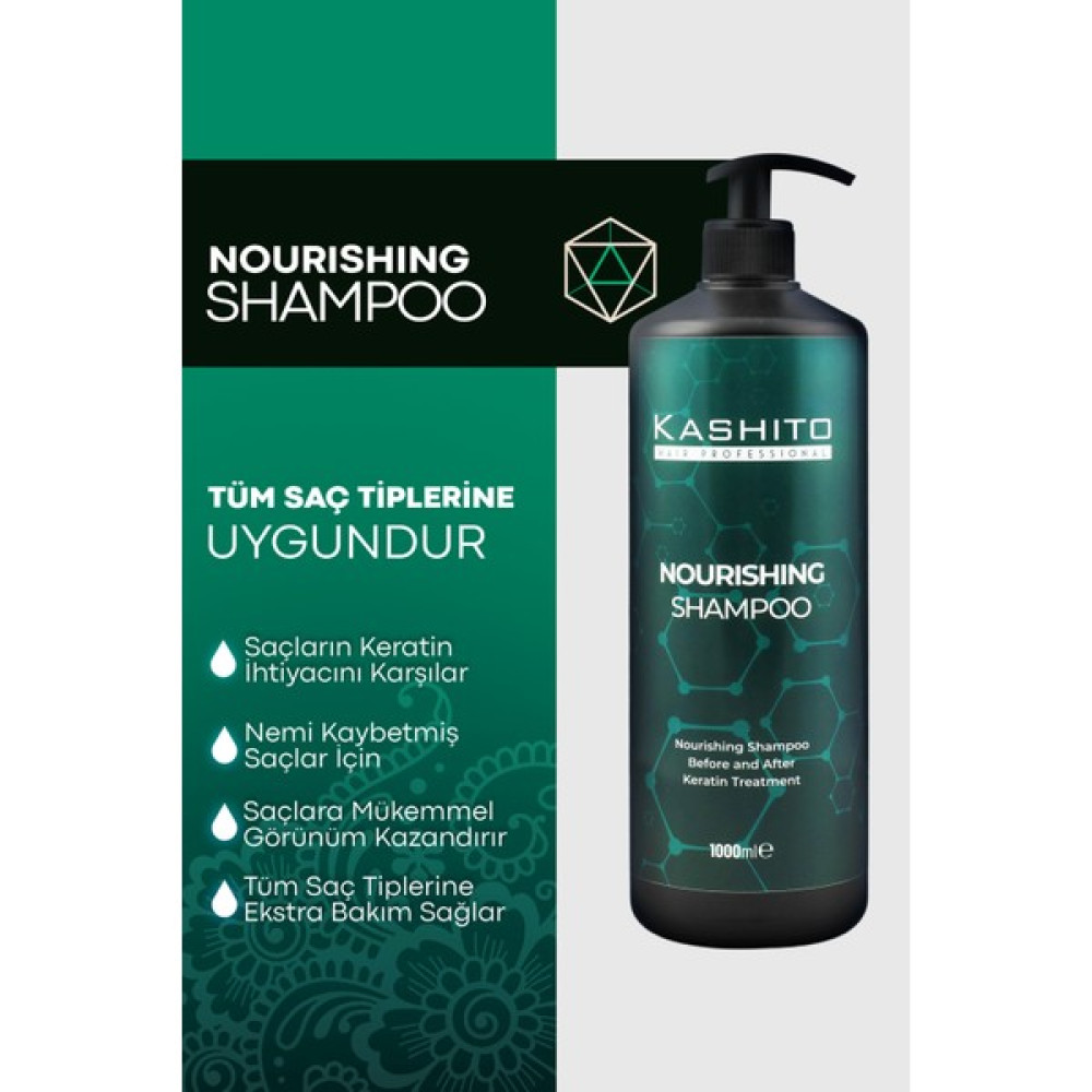 Kashito Nourıshıng Keratin Bakım Şampuan 1000ML Şampuan ve Saç Kremi Fiyatı