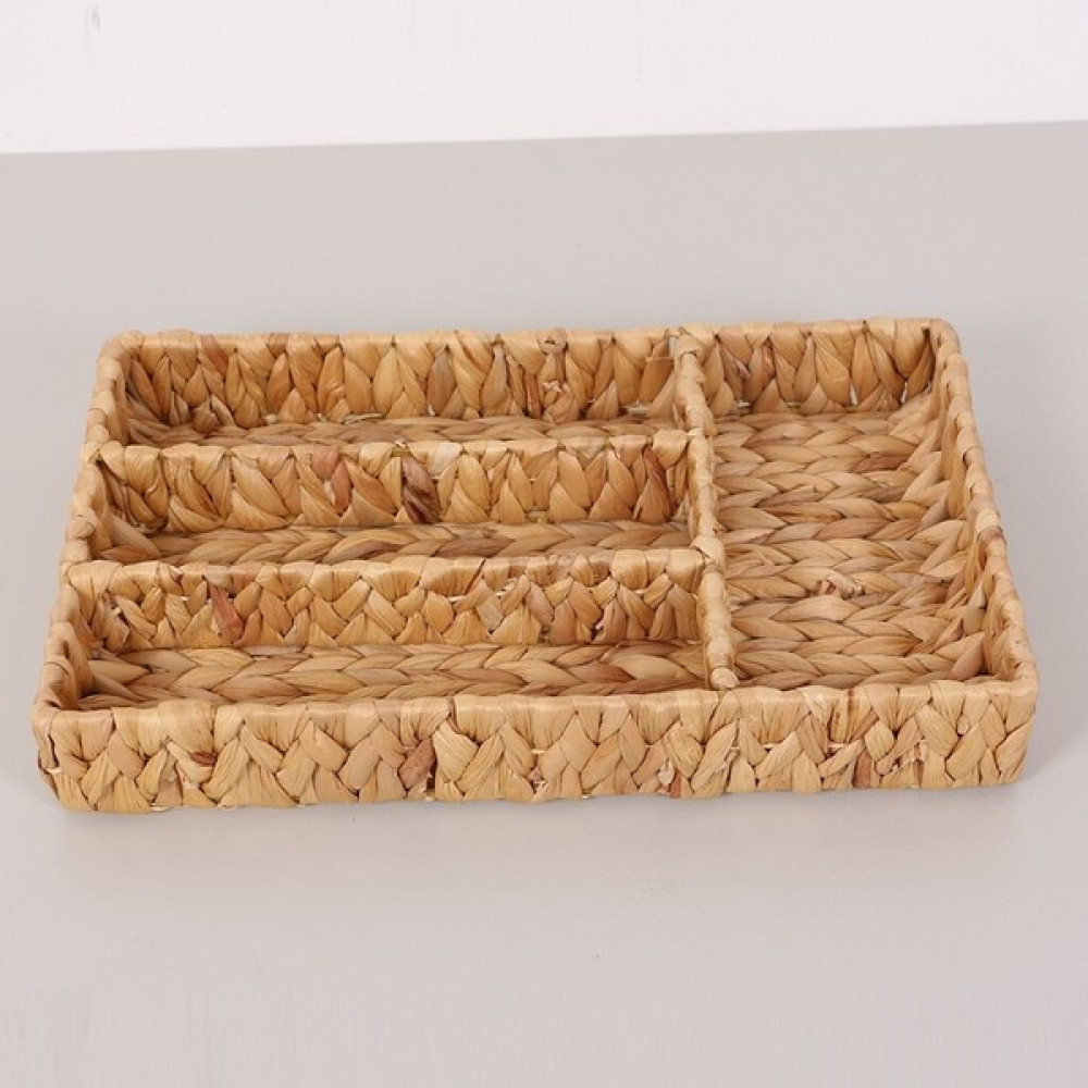 Kaşıklık, Çekmece içi Düzenleyici, Organizer, Hasır Çok Amaçlı Rattan Bambu Saklama 45x25x6cm Pratik Mutfak Gereçleri Fiyatı