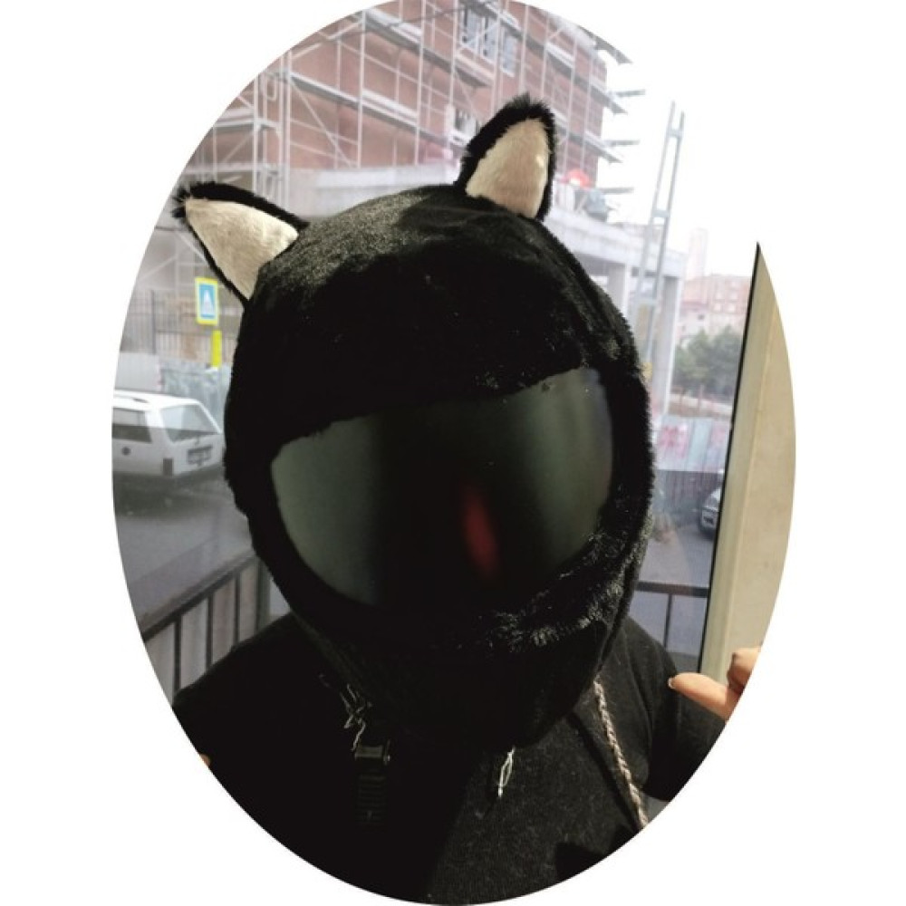 Kaskmania Kask Kılıfı Peluş Kedi Kız Motorsiklet Kaskları Fiyatı