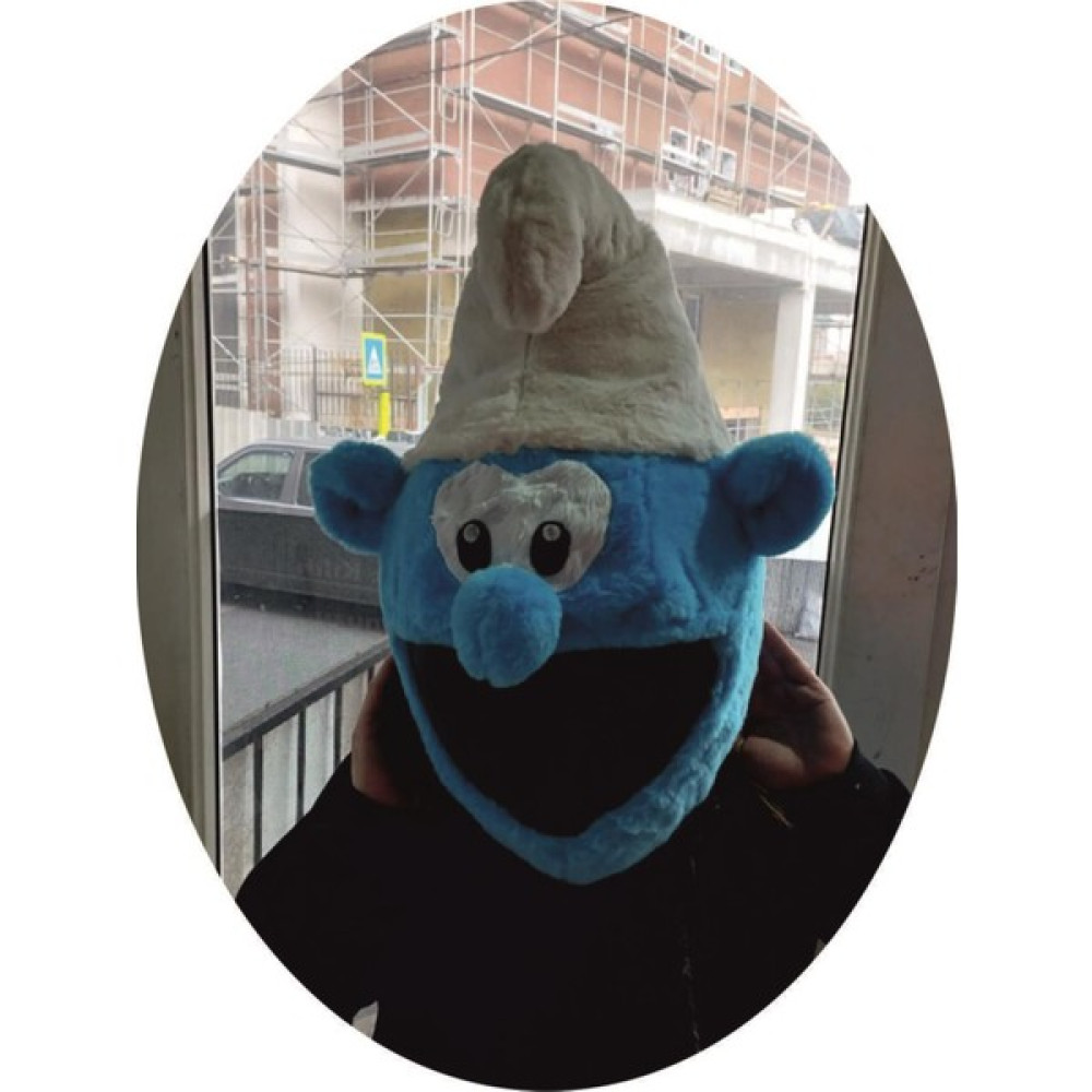 Kaskmania Kask Kılıfı Peluş Sirinler Motorsiklet Kaskları Fiyatı