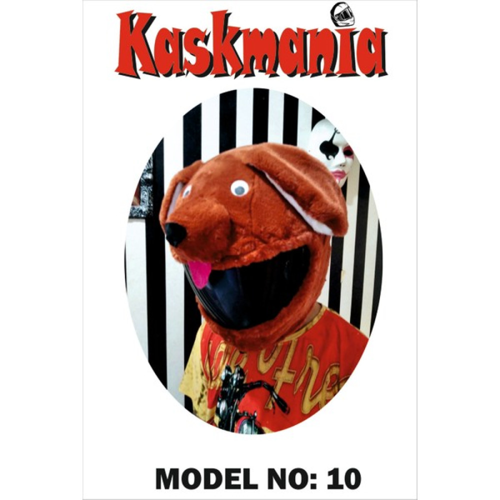 Kaskmania Peluş Kask Kılıfı dog - Standart - Kahverengi Oto Boyaları Fiyatı