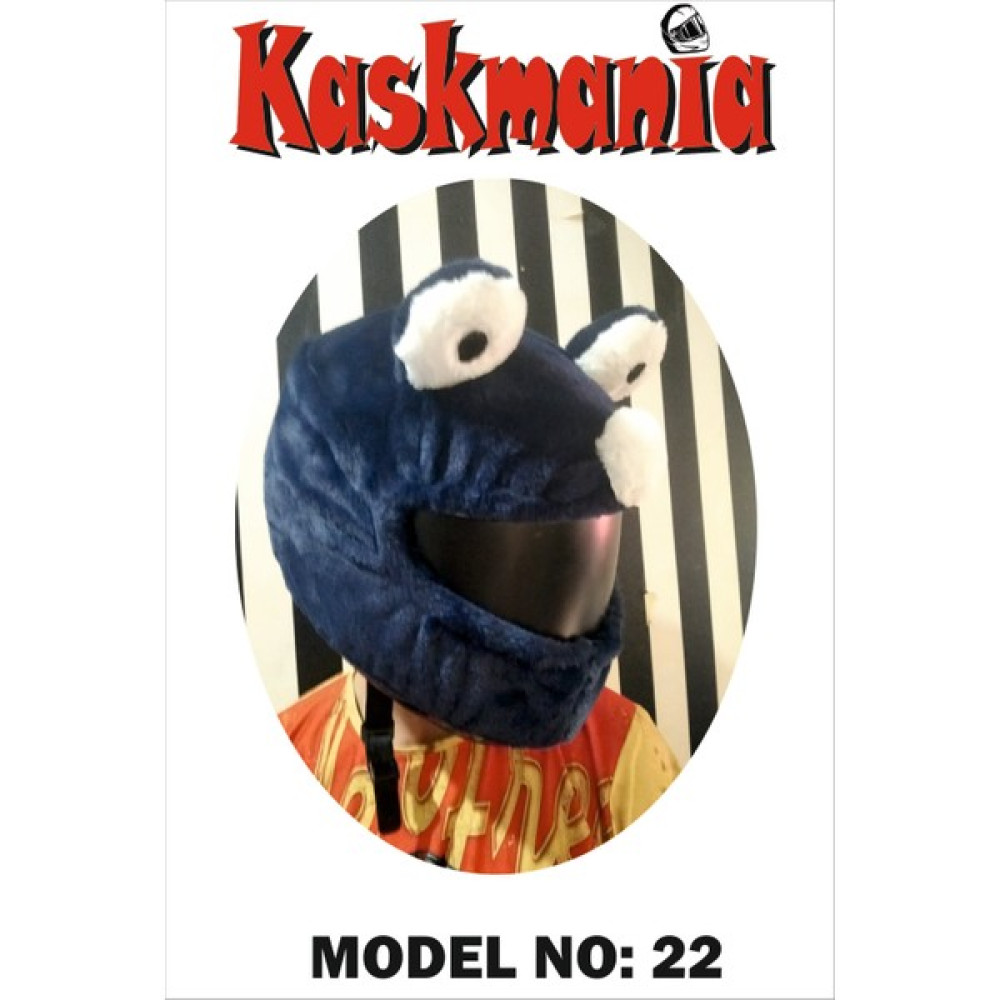 Kaskmania Peluş Kask Kılıfı Laci Kurabiye - Standart - Lacivert Oto Boyaları Fiyatı