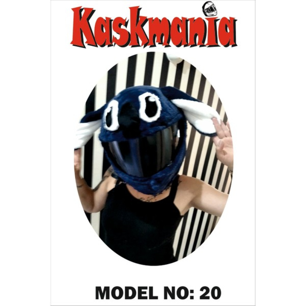 Kaskmania Peluş Kask Kılıfı Laci Stitch - Standart - Lacivert Oto Boyaları Fiyatı