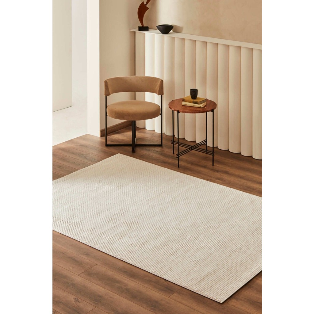 Kaşmir Halı 7/24 Buena Rio 160X230 cm Salon Mutfak Halısı Yolluk Kilim - 160 x 230 cm - Bej Salon Halısı Fiyatı