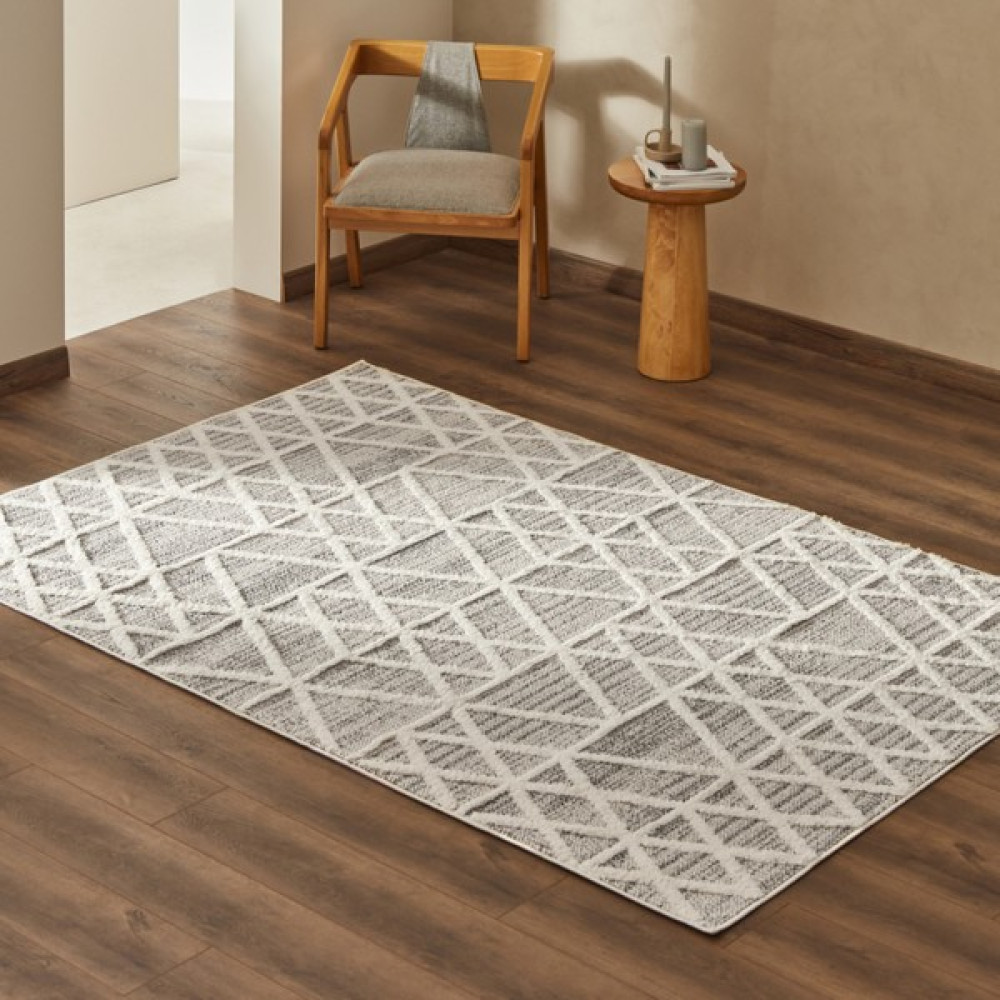 Kaşmir Halı 7/24 Iskandinav Oskar 160X230 cm - Açık Bej - 160 x 230 cm Salon Halısı Fiyatı