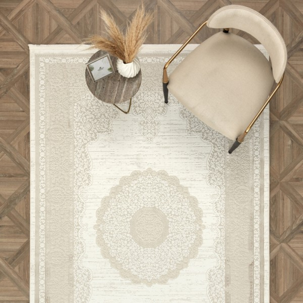 Kaşmir Halı 7/24 Lucente Venus 160X230 cm - 160 x 230 cm - Bej Salon Halısı Fiyatı