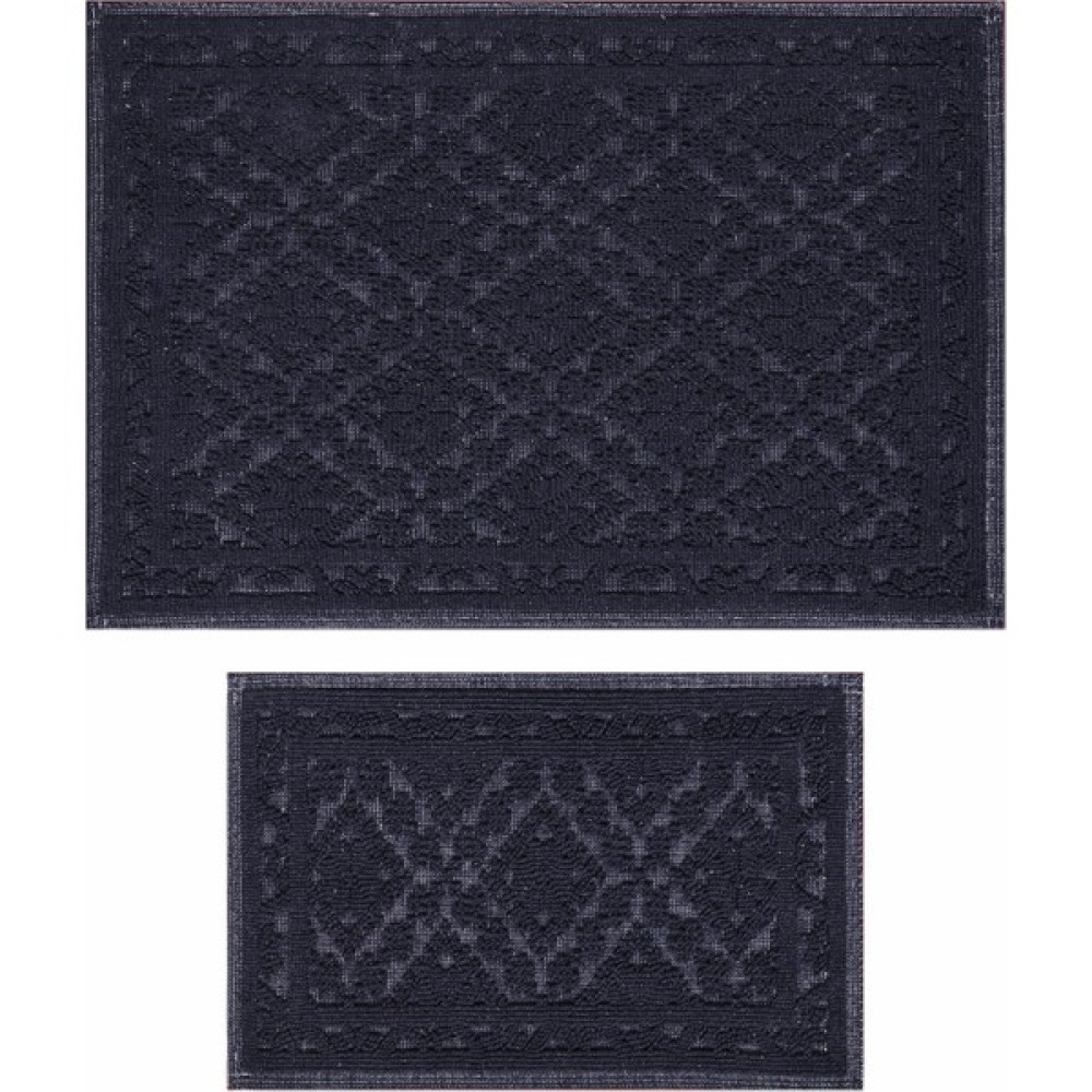 Kaşmir Halı Kaşmir Home Vilma Ikili Paspas Antrasit 60X90 CM-40X60 cm Klozet Takımı Fiyatı