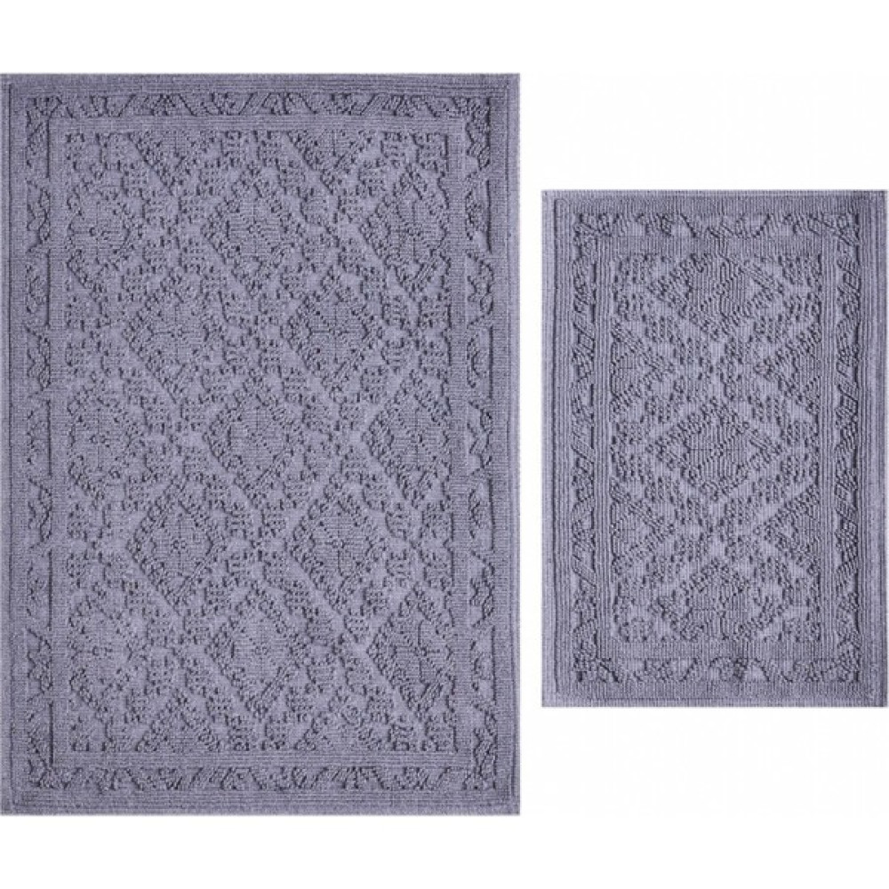 Kaşmir Halı Kaşmir Home Vilma Ikili Paspas Gri 60X90 CM-40X60 cm Klozet Takımı Fiyatı