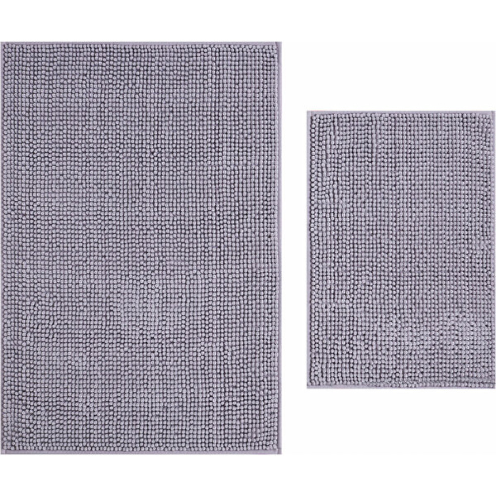Kaşmir Home Soft Makarna Banyo Paspas Seti Gri 60X90 CM-40X60 cm Klozet Takımı Fiyatı