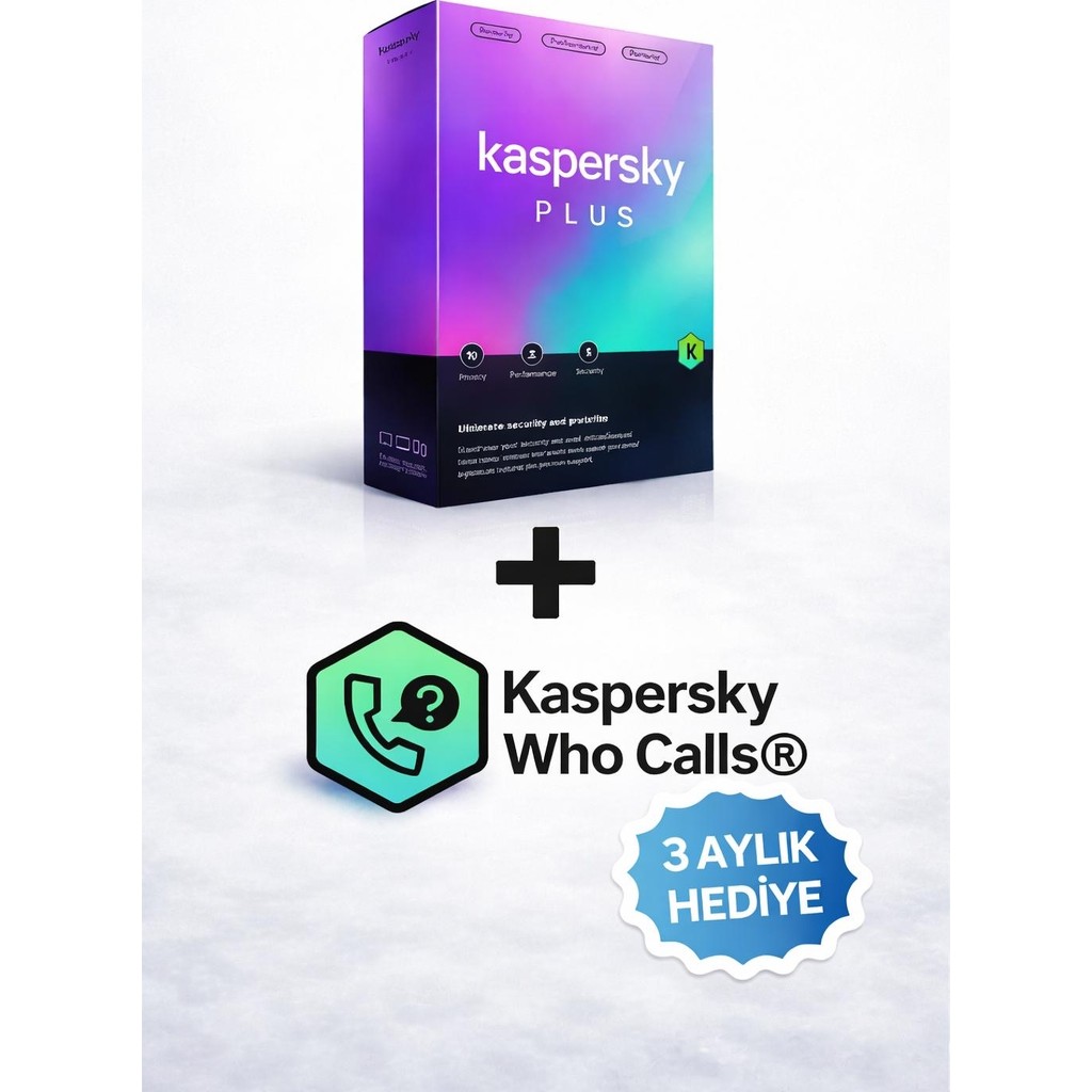 Kaspersky PLUS 2026- 1 Kullanıcı 1 YIL-SINIRSIZ VPN DAHİL- Resmi Distribütör Garantili- HEMEN TESLİM SSD / Solid State Drive Fiyatı