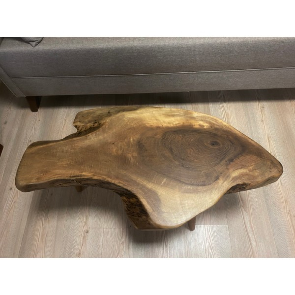 Kastawoods 2230193 Ceviz El Yapımı Kütük Orta Sehpa 89 x 46 cm Orta Sehpa Fiyatı
