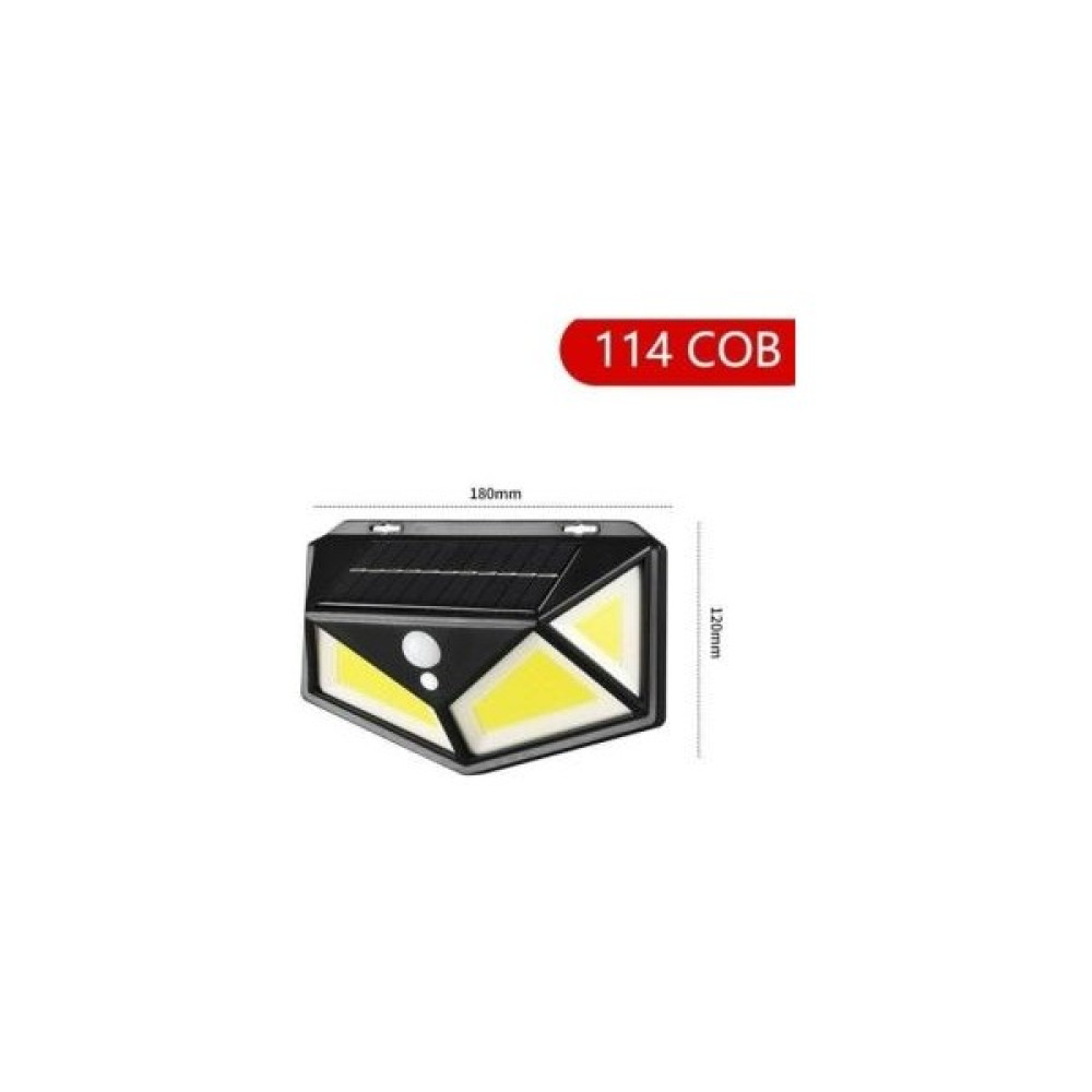 Kastore 114 Ledli Solar Güneş Enerjili Bahçe Aydınlatması Hareket Sensörlü Lamba 3 Modlu Cob LED - Beyaz Dış Mekan & Bahçe Oyuncakları Fiyatı