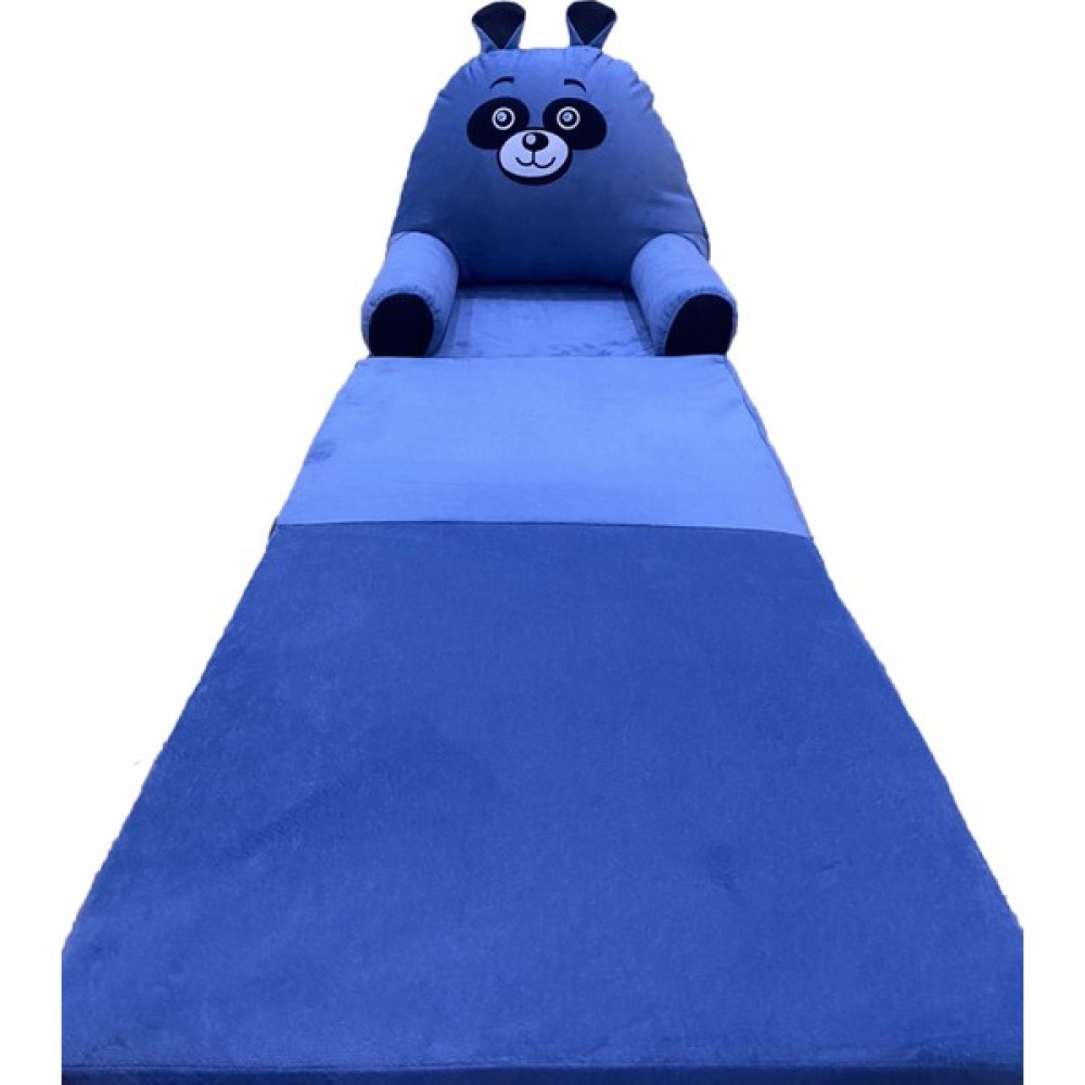 Katlanabilir Bebek-Çocuk Koltuğu Sandalye Portatif Yatak Puf - 45 x 45 cm - Buz Mavisi Puf Fiyatı