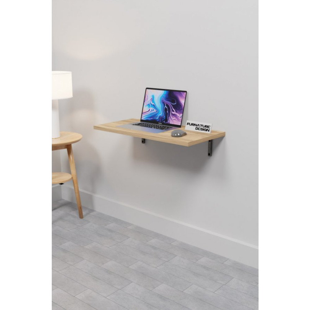 Katlanabilir Duvar Masa 60X30 Cm Duvara Monte Kirma Bilgisayar Atlantik Cam Renk Mutfak Masasi Çalışma Masası Fiyatı