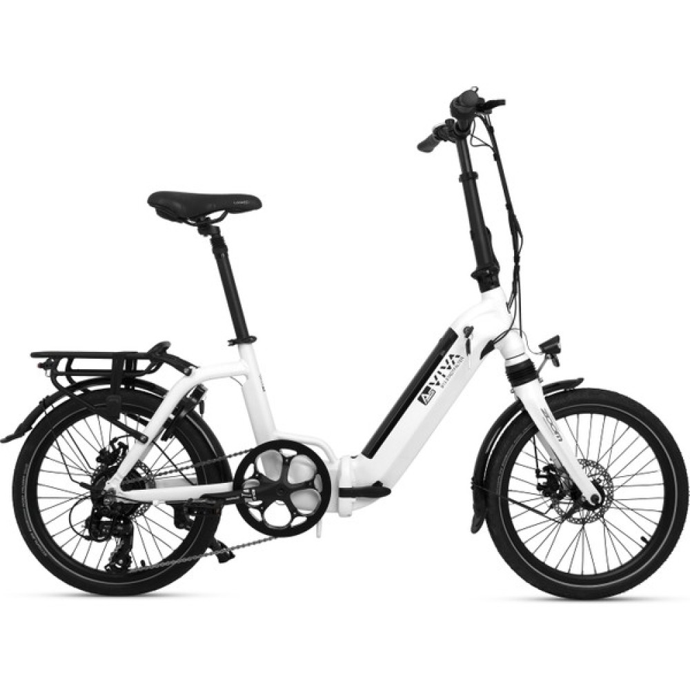 Katlanabilir Elektrikli Bisiklet B13 | Pedelec Beyaz | Güçlü 36V 14.0AH 45NM | Aspılsan Batarya | 20" Elektrikli Bisikletler Fiyatı