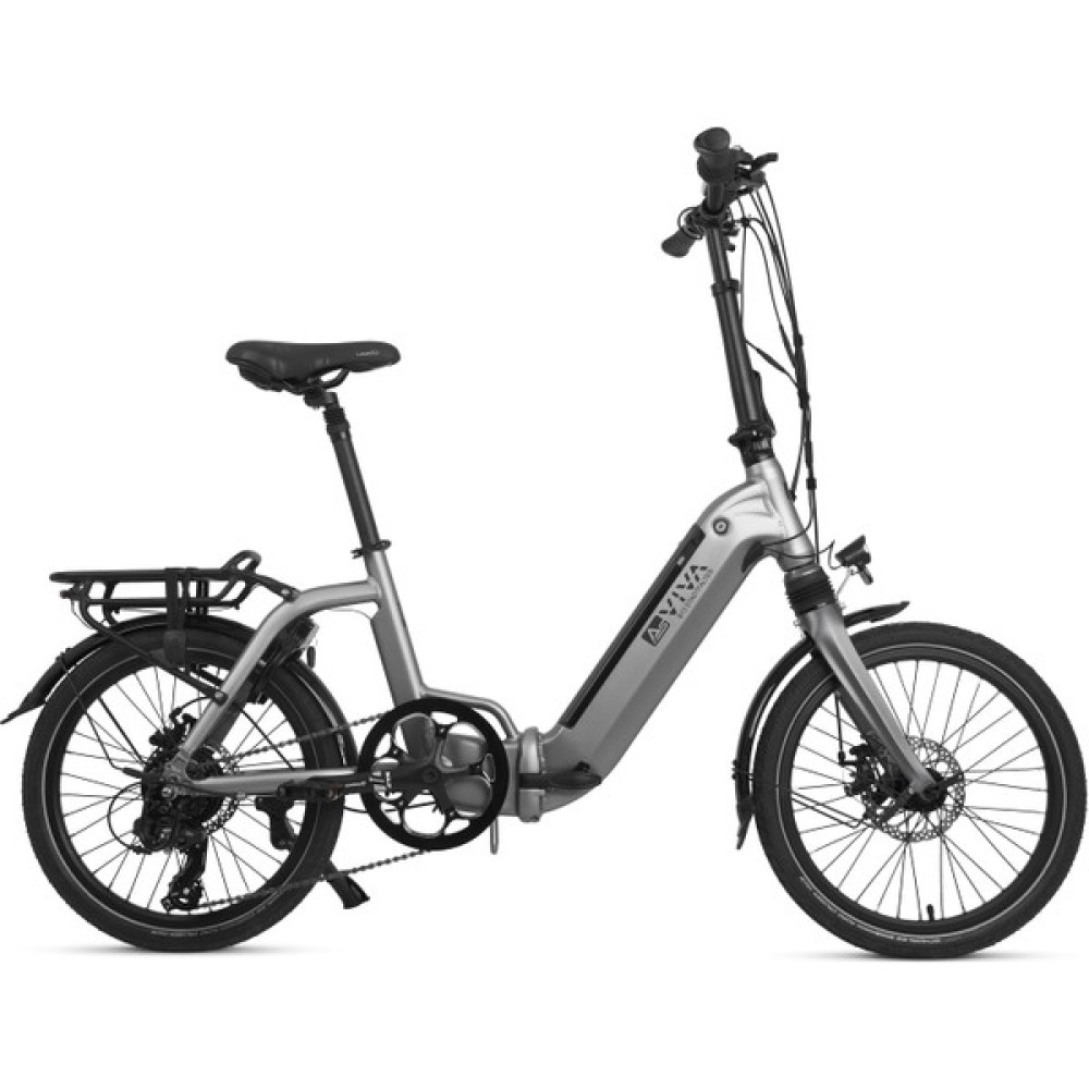 Katlanabilir Elektrikli Bisiklet B13 | Pedelec Gri | Güçlü 36V 14.0AH 45NM | Aspılsan Batarya | 20" Elektrikli Bisikletler Fiyatı