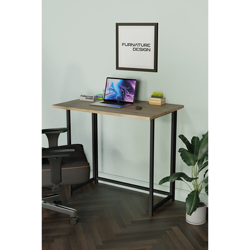 Katlanır Çalışma Masası 50x80 Cm Bilgisayar Laptop Mutfak - Atlantik Çam Dizüstü Bilgisayar Fiyatı