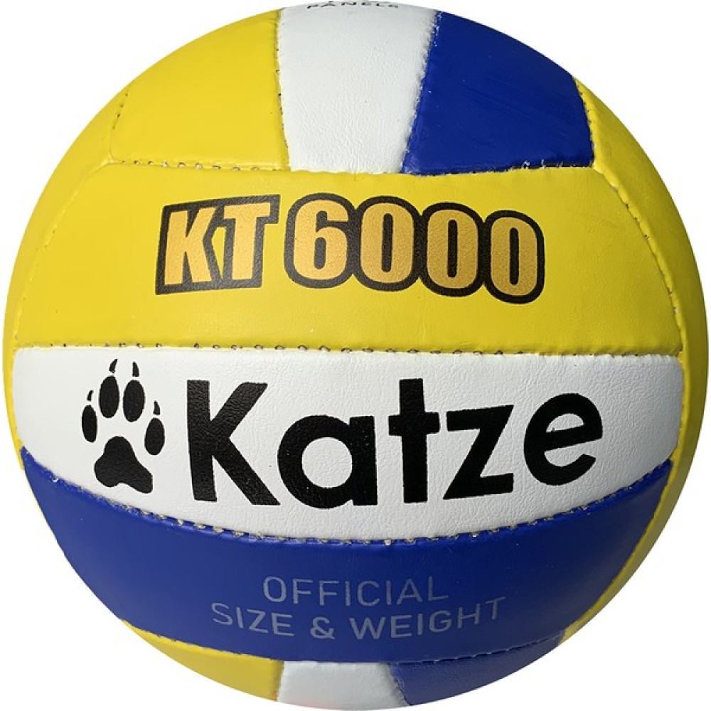 Katze KT6000 Voleybol Topu El Dikişli Mavi Beyaz Toplar Fiyatı