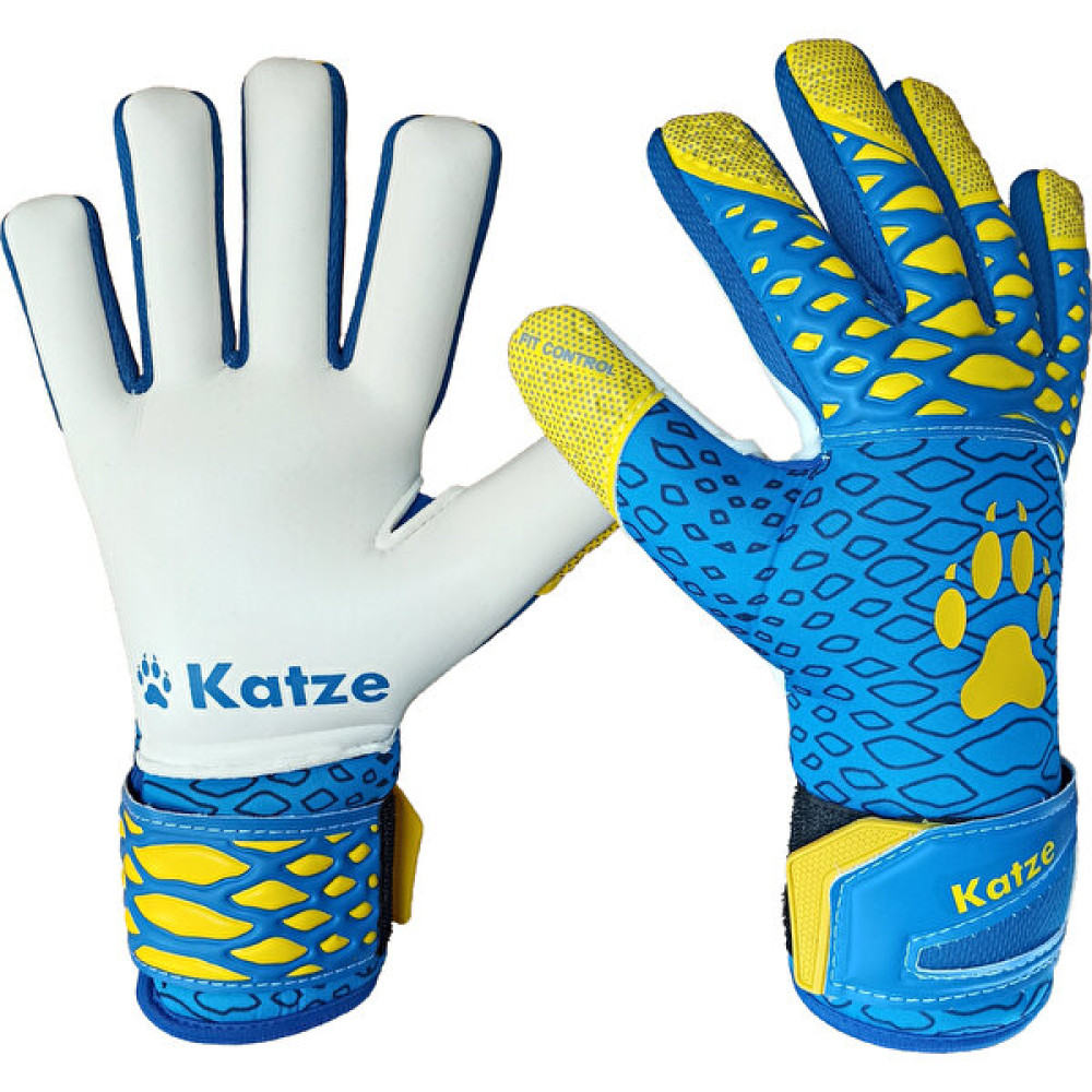 Katze Prime Kaleci Eldiveni Sarı Lacivert Futbol Malzemeleri Fiyatı