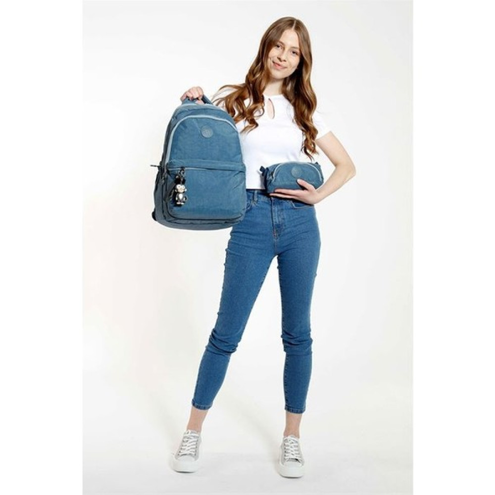 Kaukko Crazy Mavi Sırt Çantası K1440 Okul Çantası Fiyatı