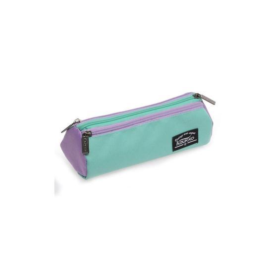 Kaukko K2133 Wichlight Turkuaz Lila Kalem Çantası