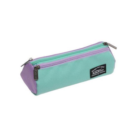 Kaukko K2133 Wichlight Turkuaz Lila Kalem Çantası