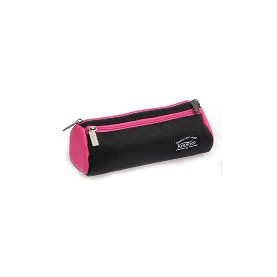 Kaukko K2137 Wichlight Siyah Pembe Kalem Çantası