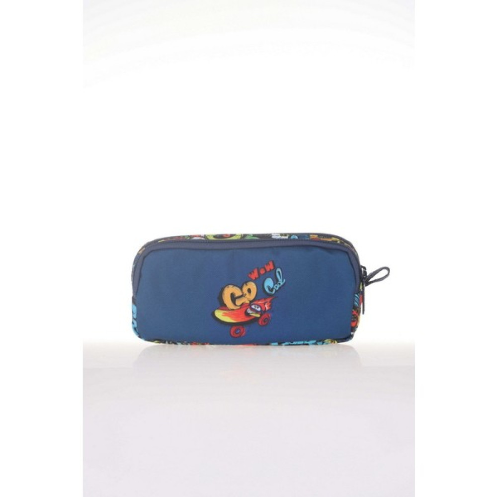 Kaukko Kids & Love Design Skeatboard Kalem Kutusu 24X15X15 (L8088) - Renkli Kalemlik (Kalem Kutusu) Fiyatı
