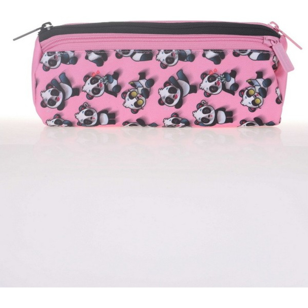 Kaukko Kids & Love Sweet Panda Kalem Kutusu 24X13X17 (L8078) - Renkli Kalemlik (Kalem Kutusu) Fiyatı
