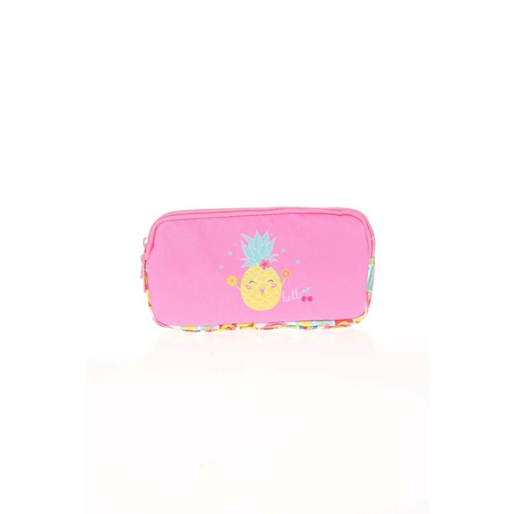 Kaukko Kids&Love 3 Bölmeli Kalem Kutusu Flat Pineapple Kalemlik (Kalem Kutusu) Fiyatı