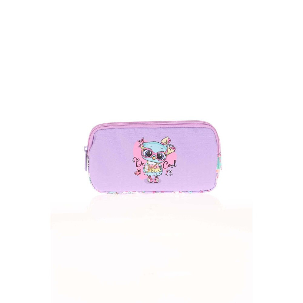 Kaukko Kids&Love 3 Bölmeli Kalem Kutusu Pullu Owl Rugan Kalemlik (Kalem Kutusu) Fiyatı
