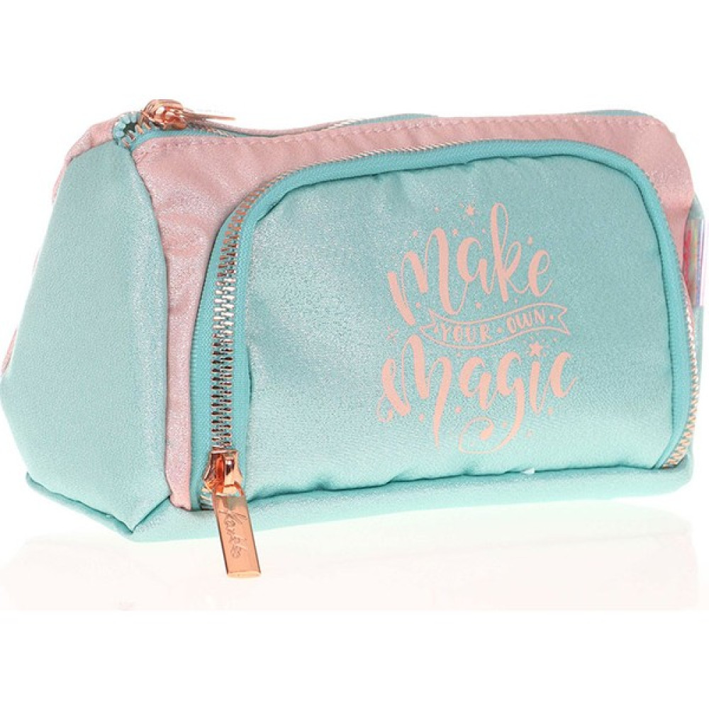 Kaukko Sparkle Plump Kalem Çantası Duble Mınt Kalemlik (Kalem Kutusu) Fiyatı
