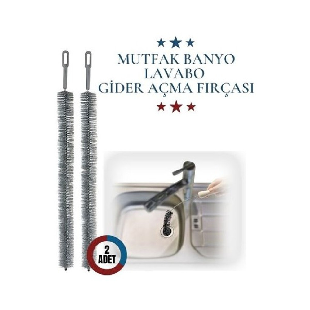 Kavaklar Transformacion 2 Adet Mutfak Banyo Lavabo Gider Açma Fırçası 715413 Lavabo Fiyatı