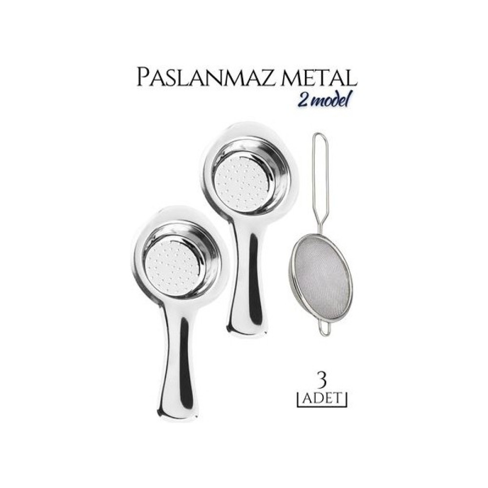 Kavaklar Transformacion 3 Lü Set Metal Çay Süzgeci Cabrera Design 718934 Çay / Çaydanlık Setleri Fiyatı