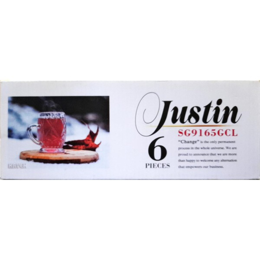 Kaveh Justin 6 Parça Çay ve Kahve Bardağı - Şeffaf Fincan / Bardak / Kahve Takımı Fiyatı
