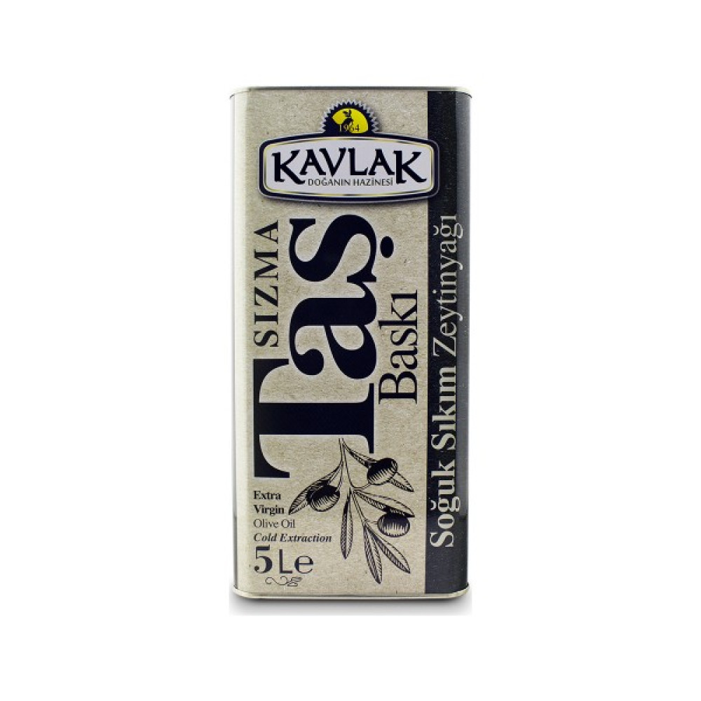 Kavlak Taş Baskı Zeytinyağı 5 lt Diğer Fiyatı