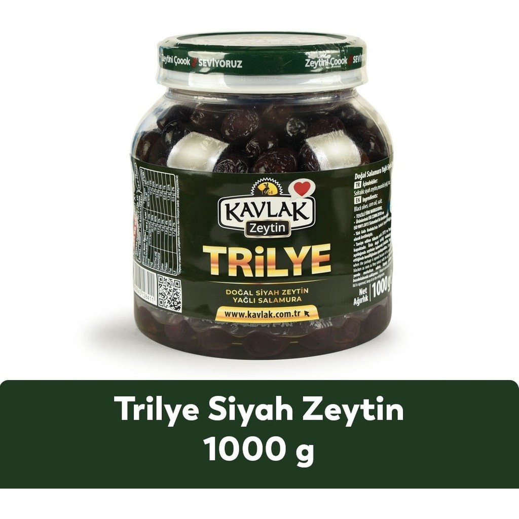 Kavlak Trilye Siyah Zeytin 1 kg Diğer Fiyatı