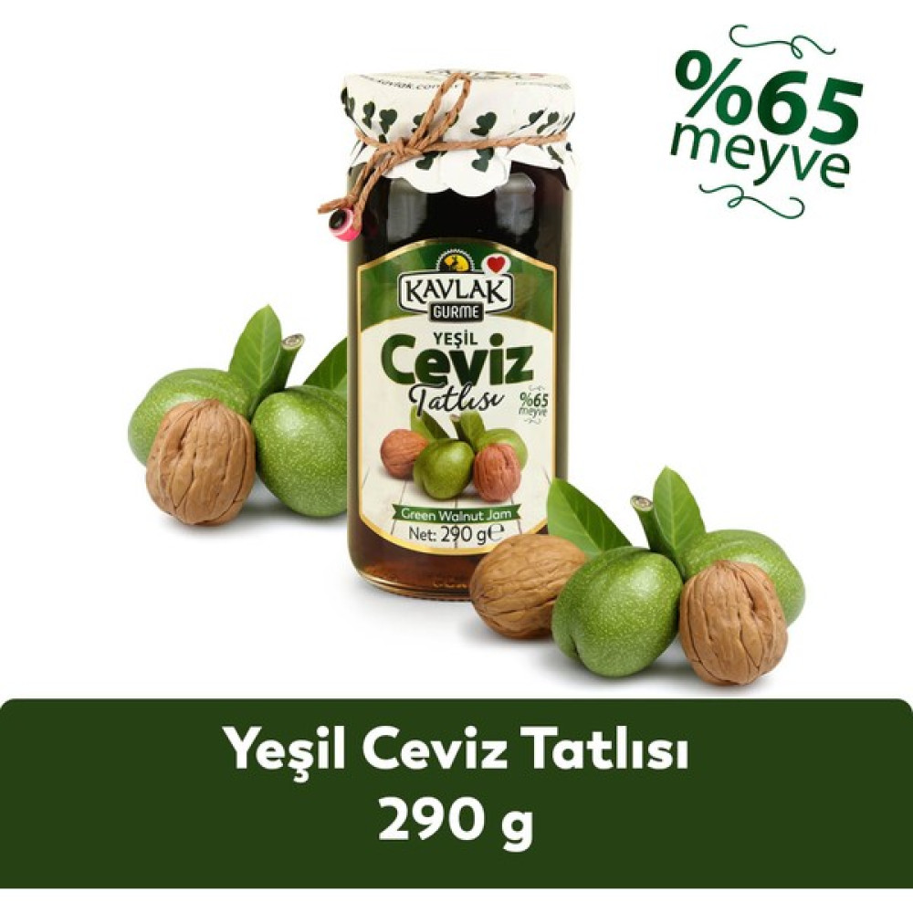 Kavlak Yeşil Ceviz Reçeli - 290 gr Diğer Fiyatı