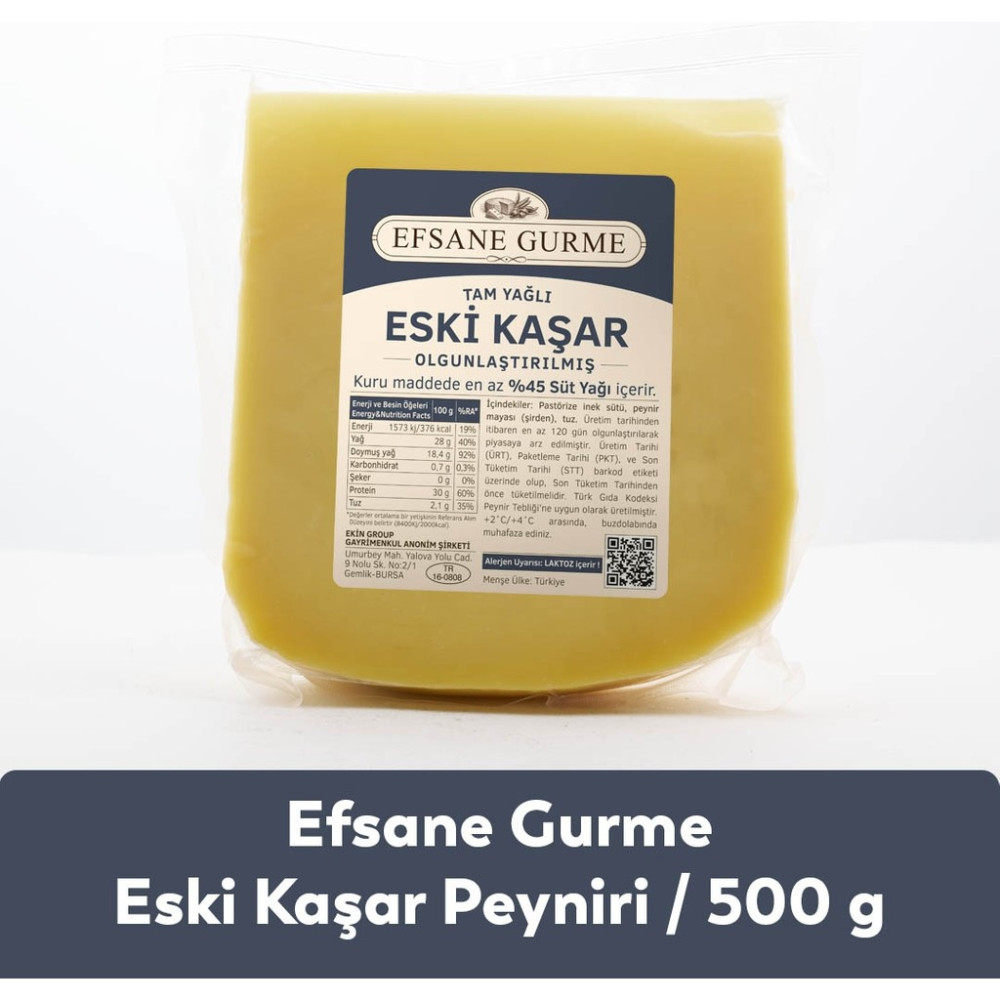 Kavlak Zeytin Efsane Gurme Eski Kaşar Peyniri - 500 gr Peynir Fiyatı